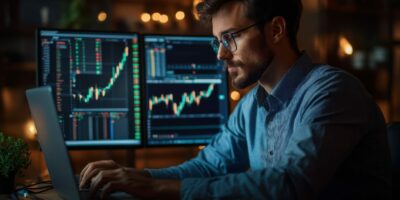 vecteezy man using laptop with stock market graphs 69063779 copy min