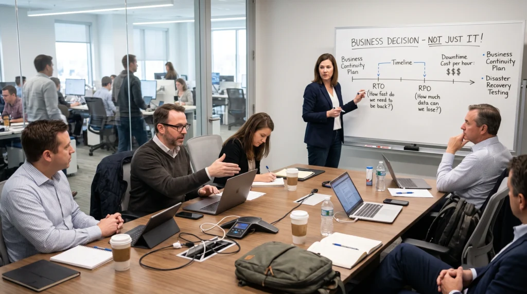 Backup vs Disaster Backup vs Disaster